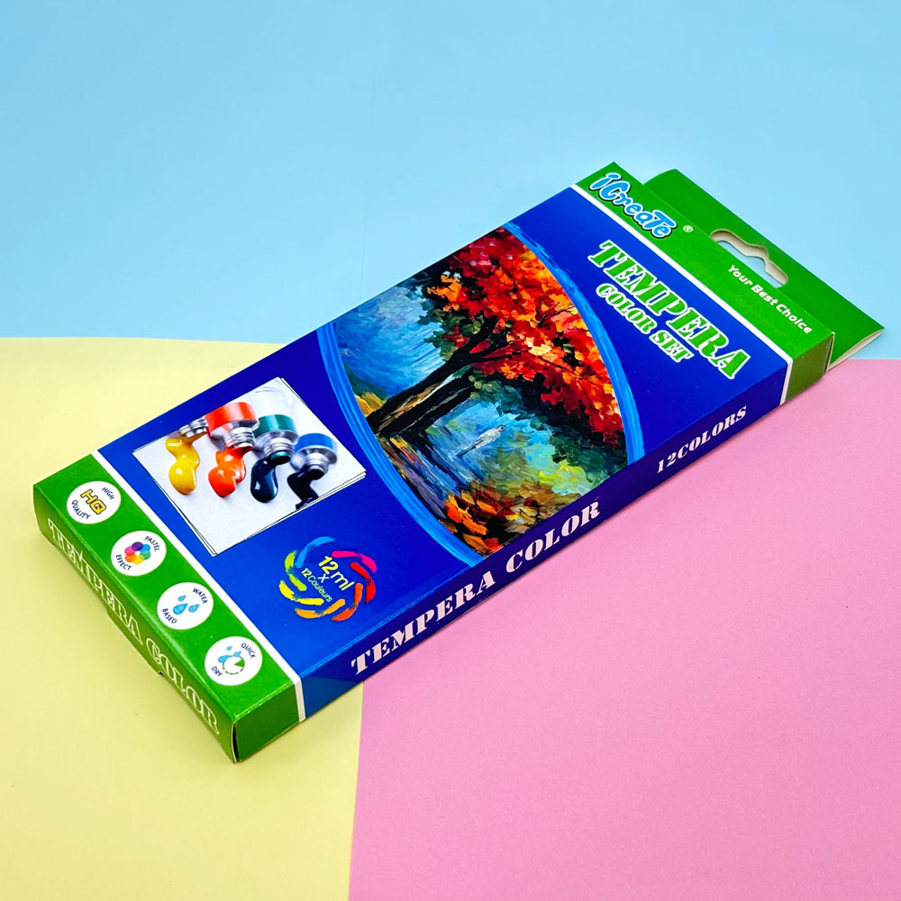 Tempera Paint in alum tubes