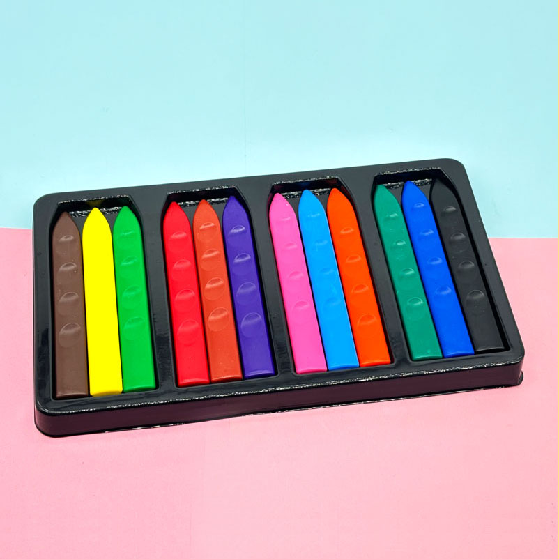 Plastic crayon in pen style