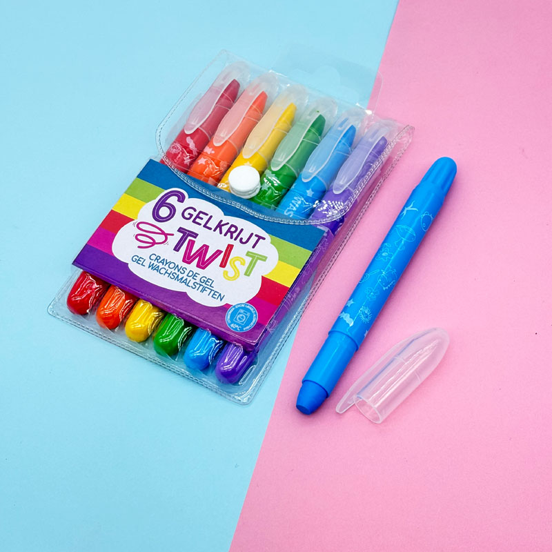 Silk Crayon in PVC bag