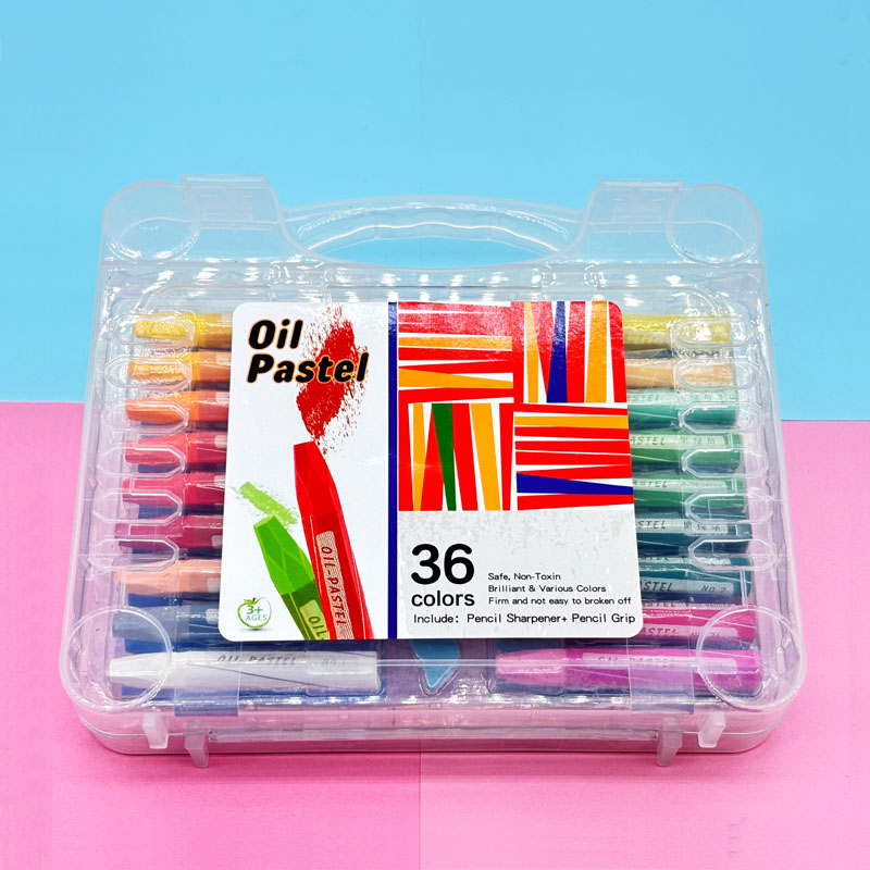 Hexagonal Oil Pastel in PP box