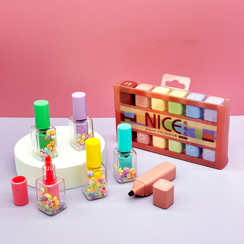 Lipstick & Nail clipper highlighter 