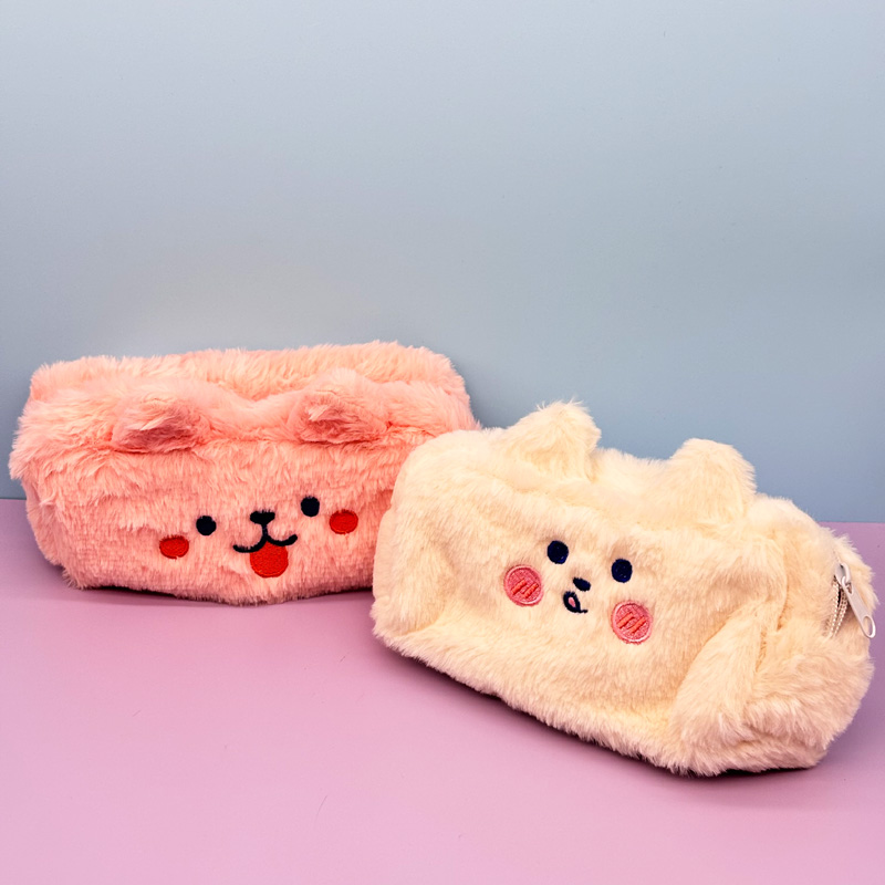 Plush pencil case