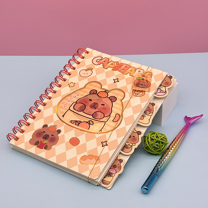 Spiral note book , 3D cover