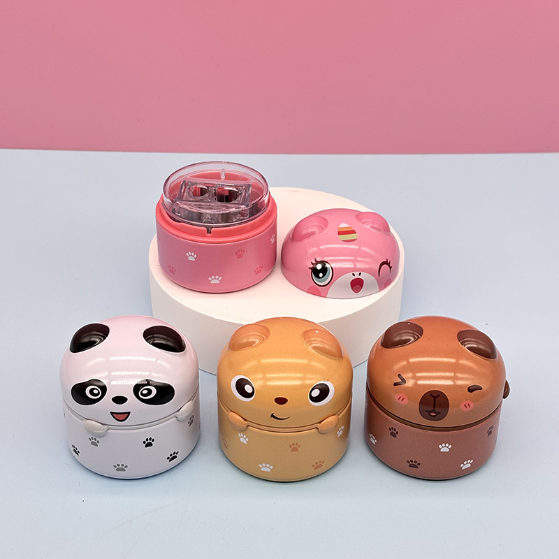 Metal tin pencil sharpener