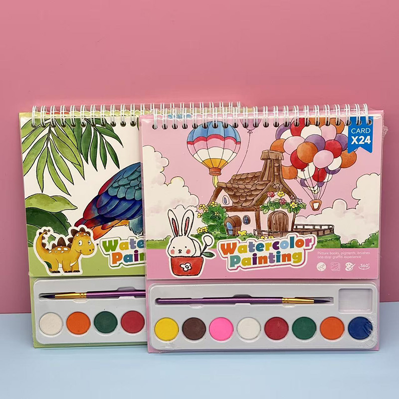 Watercolor painting book 